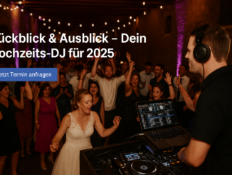 DJ für Hochzeit 2025 – Chris Delight sorgt für Stimmung auf der Tanzfläche bei einer Hochzeit in Rheinland-Pfalz